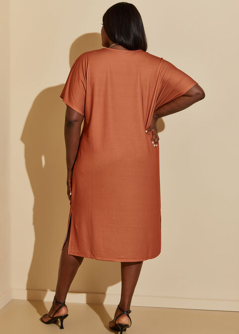 Afro Profile Sneaker Dress, Bombay Brown image number 1
