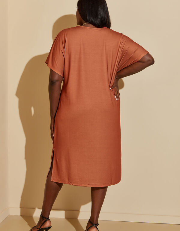 Afro Profile Sneaker Dress, Bombay Brown image number 1
