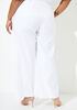 Straight Leg Power Twill Pants, White image number 1