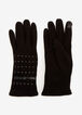 Studded Touch Tech Gloves, Black image number 0