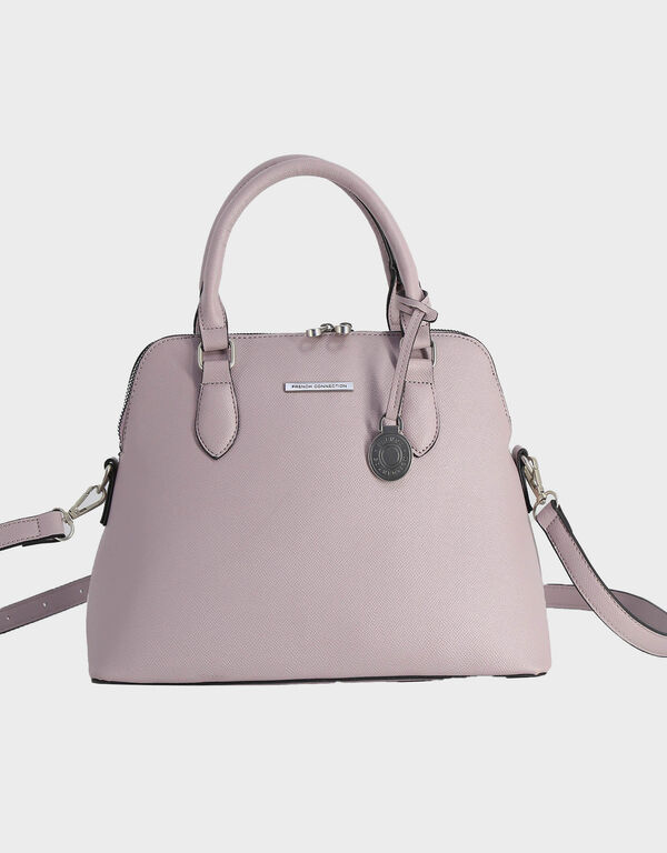 French Connection Bobbie Satchel, LILAC image number 0
