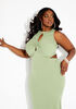 The Tiana Dress, Light Pastel Green image number 2