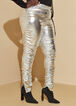 High Rise Ruched Leggings, Silver image number 2