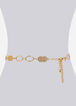 Twelve Gold Chain Link Belt, Gold image number 0