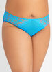 Mesh & Lace Cutout Brief Panty, Light Pastel Blue image number 0