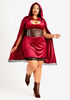 Red Riding Hood Halloween Costume, Red image number 0