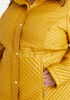 Hooded Quilted Jacket, Gold image number 3