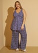 Raisins Curve Dotted Dia Pants, Navy image number 2