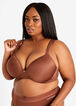 Chocolate Plunge Butterfly Bra, Chocolate Brown image number 3