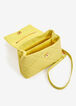 Bebe City Quilted Crossbody, Lemon image number 2