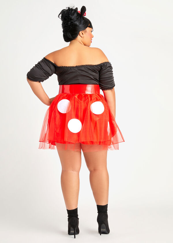 Girly Mouse Costume, Black Combo image number 1