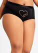 Cotton Stretch Brief Panty, Black image number 0