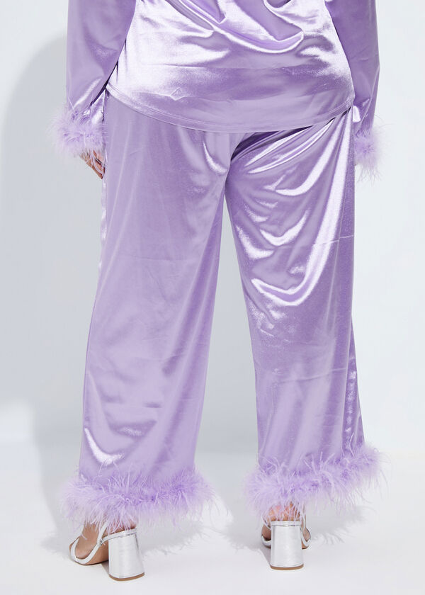The Isla Cropped Pants, LILAC image number 1