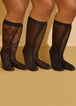 3PK Textured Trouser Socks, Black image number 0
