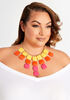 Resin Necklace & Earrings Set, Multi image number 0
