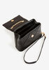Bebe City Quilted Crossbody, Black image number 2