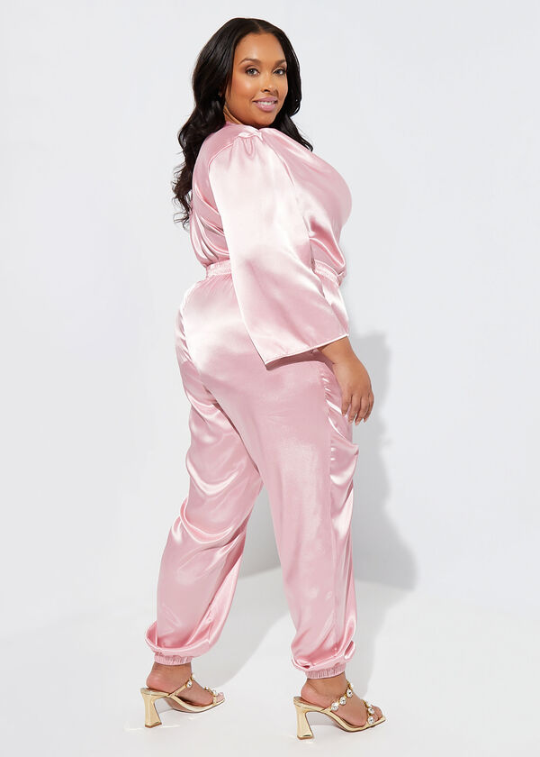 Charmeuse Joggers, Pink image number 2