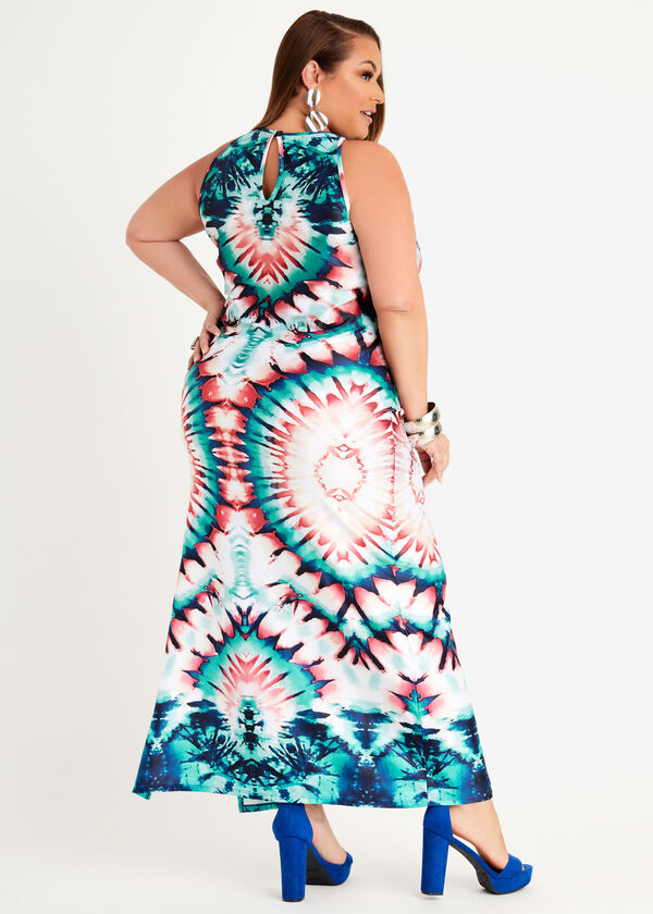 Tall Printed Jersey Maxi Dress, Multi image number 1