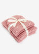 Faux Pearl Scarf & Hat Gift Set, Foxglove image number 1
