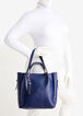 Convertible Faux Leather Tote, Sodalite image number 3