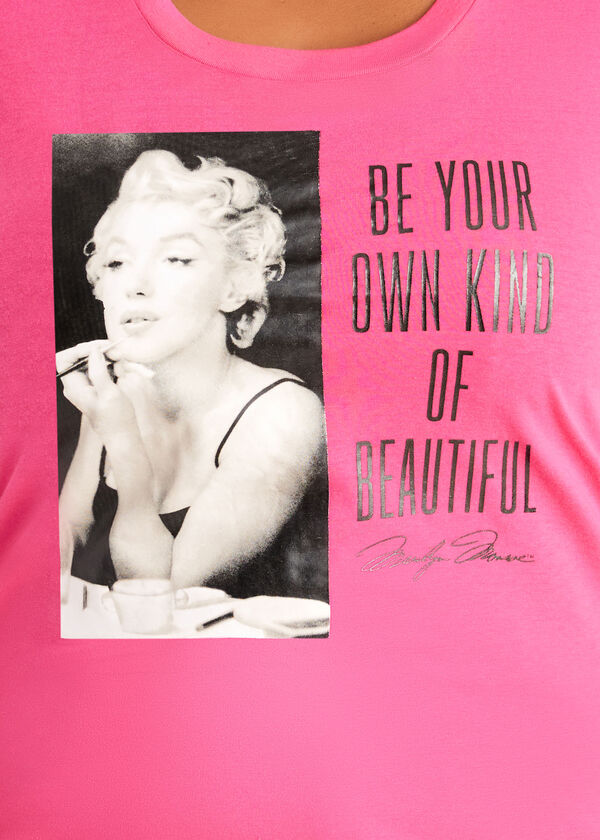 Marilyn Monroe Kind Of Beauty Tee, Pink image number 1