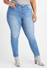 Plus Size Ultra High Waist Skinny Jeans Stretchy Plus Size Skinny Jean image number 0