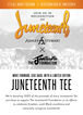 Juneteenth Freedom Graphic Tee, White image number 3