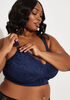 Front Close Wireless Posture Bra, Navy image number 2