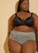 Stretch Cotton High Waist Panty, Heather Grey image number 2