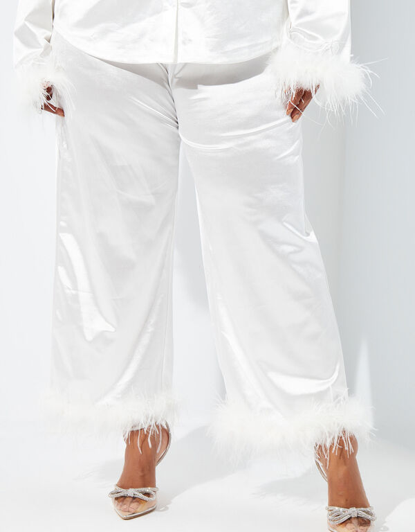 The Isla Cropped Pants, Egret image number 0