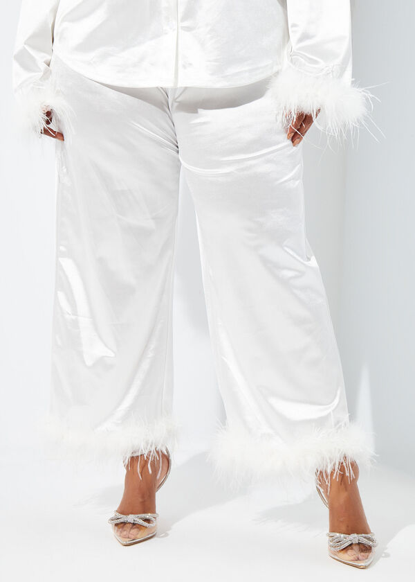 The Isla Cropped Pants, Egret image number 0