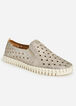 Trendy Sole Lift Faux Suede Cutout Wide Width Sneakers image number 0