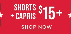   Shop Shorts & Capris $15+