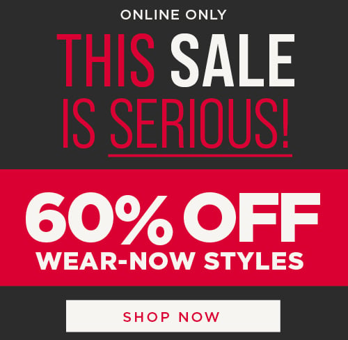 60% Off Wear -now styles
