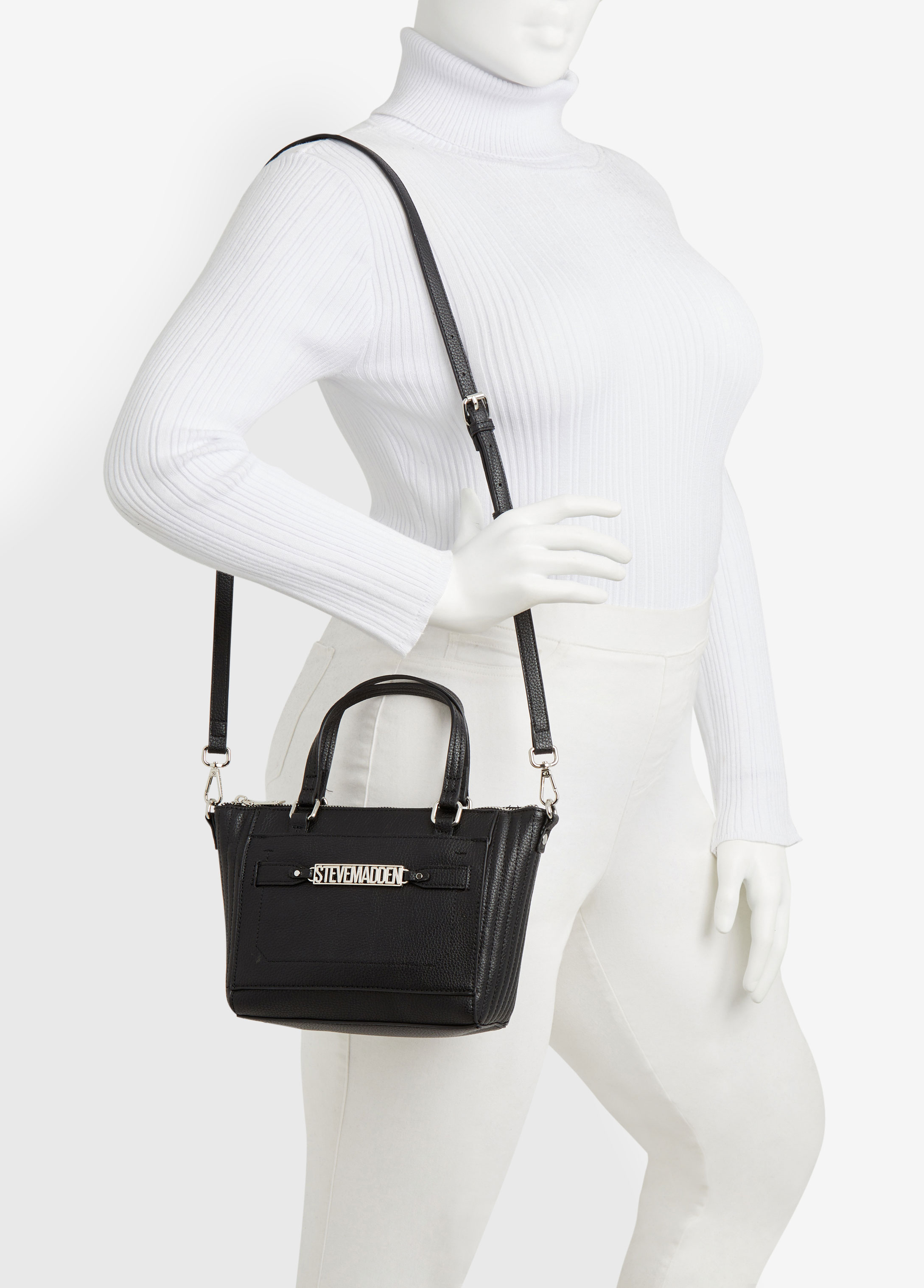 BRINK Bag Tweed Multi Croissant Mini Bag  Women's Crossbody Bags – Steve  Madden