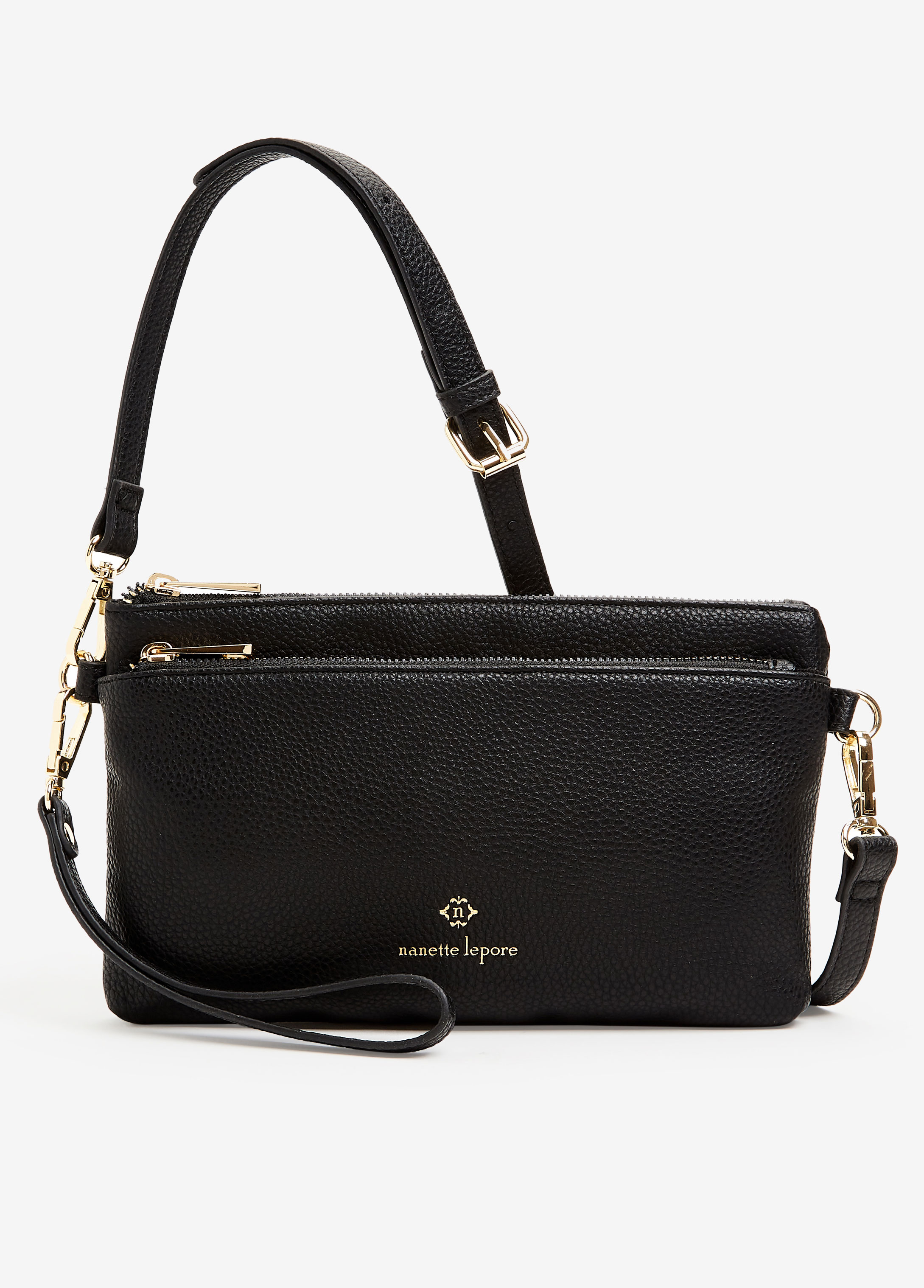 Nanette Lepore Marlowe Bag Shoulder Handbag Tote Satchel Purse Vegan  Leather | eBay