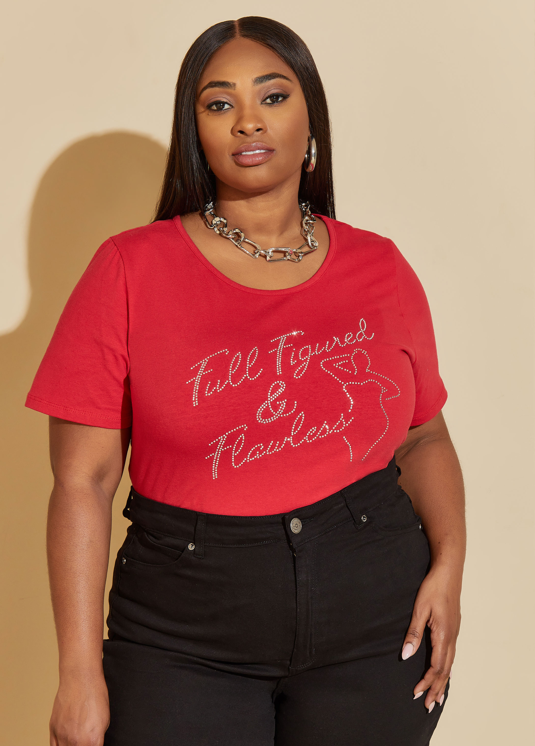 Plus Size tee plus size t-shirt flawless plus size graphic tee